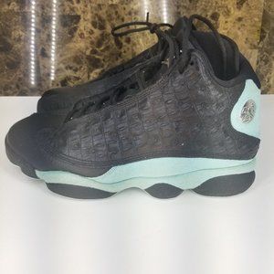 Nike Air Jordan 13 Retro Black Island Green Size 8